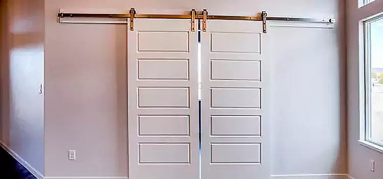 Glass Barn Door with Installation Hardware Kit Tillmans Corner
